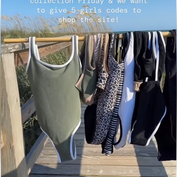 Never Worn LainSnow Ocean Isle One-Piece Swimsuit - Sage - Picture 5 of 6